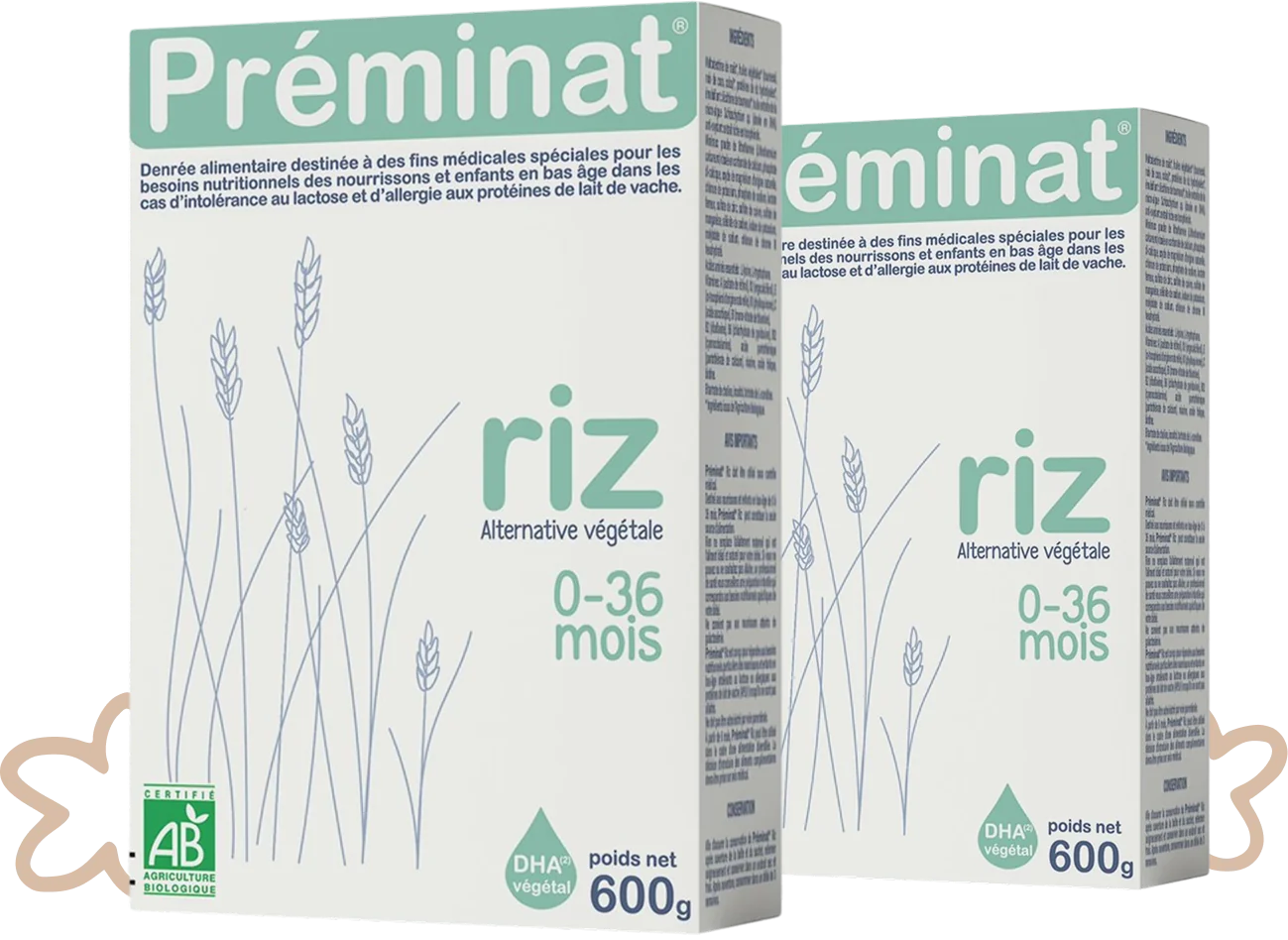 Préminat Riz Organic Infant Formula