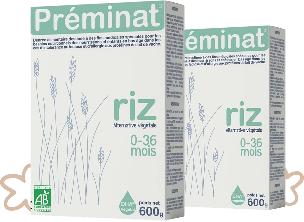Préminat Riz Organic Infant Formula