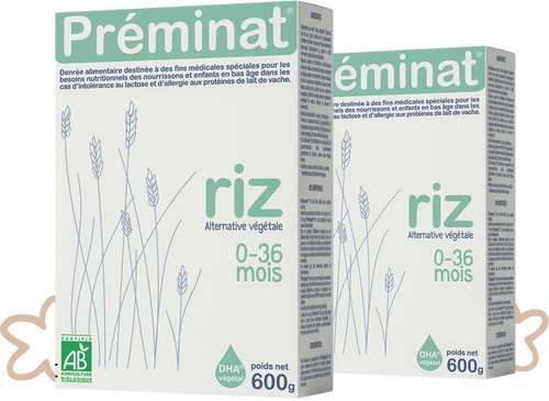 Préminat Riz Organic Infant Formula